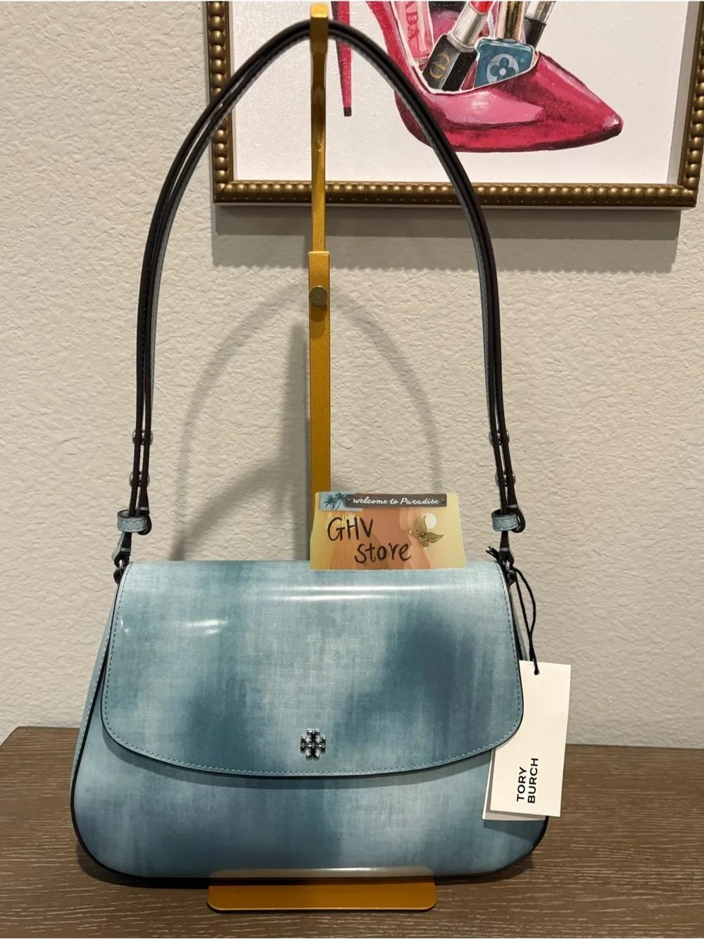 Tory Burch Rory Brush off convertible shoulder bag